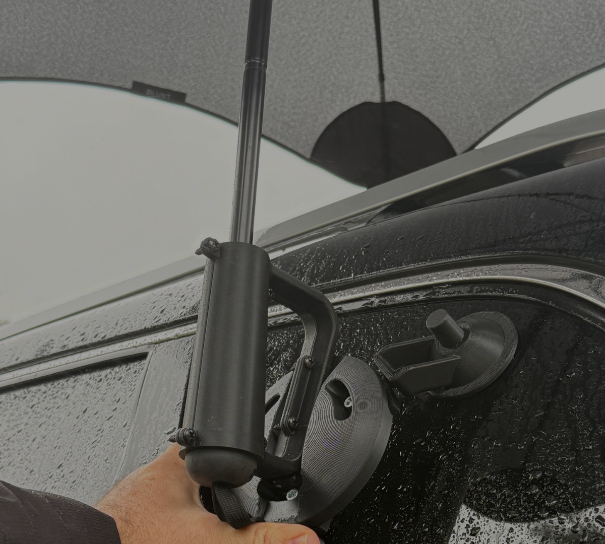 How to keep baby dry in the rain: The beginning
